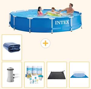 Piscina autoportante rettangolare - 366x76 cm - 6 pezzi - Modello S20480