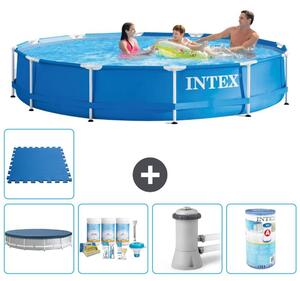 Piscina fuori terra autoportante - 366x76 cm - 6 pezzi - Modello S41546
