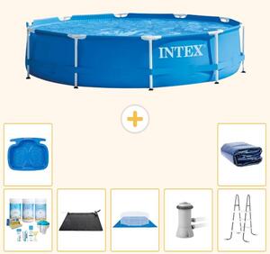 Piscina fuori terra a struttura - 366x76 cm - 8 pezzi - Modello S20444