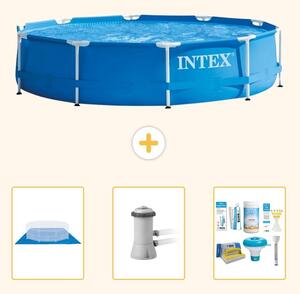 Piscina fuori terra a struttura - 366x76 cm - 4 pezzi - Modello S21334
