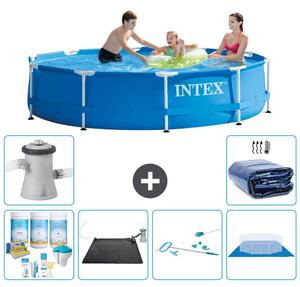 Piscina autoportante rettangolare - 305x76 cm - 7 pezzi - Modello S20418