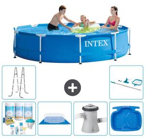 Piscina fuori terra a struttura - 305x76 cm - 7 pezzi - Modello S21001