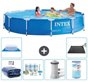 Piscina fuori terra a struttura - 366x76 cm - 7 pezzi - Modello S41592