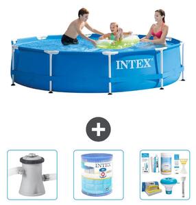Piscina autoportante rettangolare - 305x76 cm - 4 pezzi - Modello S22453