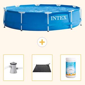 Piscina autoportante rettangolare - 305x76 cm - 4 pezzi - SCB80