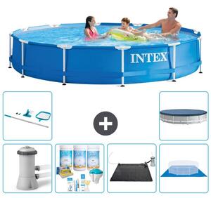 Piscina fuori terra a struttura - 366x76 cm - 7 pezzi - Modello S20467