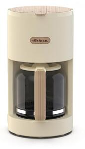 Ariete Macchina Caff Americano Caff Macinato 12 Tazze Potenza 900W con Filtro Breakfast Wood colore Beige - 00M139406AR0