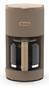 Ariete Macchina Caff Americana Caff Macinato 12 Tazze Potenza 900W con Filtro Breakfast Wood colore Tortora - 00M139407AR0