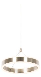 Lampada a sospensione in acciaio 30 cm con LED dimmerabile a 3 fasi - Lyani