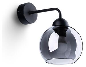 Lampada da parete nera ø 15 cm Grande – Sollux