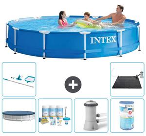 Piscina fuori terra a struttura - 366x76 cm - 7 pezzi - Modello S41551