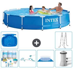 Piscina fuori terra a struttura - 366x76 cm - 7 pezzi - Modello S21012