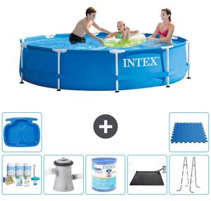 Piscina autoportante rettangolare - 305x76 cm - 8 pezzi - Modello S41504