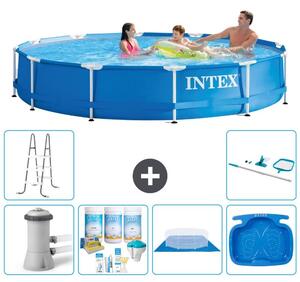 Piscina fuori terra a struttura - 366x76 cm - 7 pezzi - Modello S21031