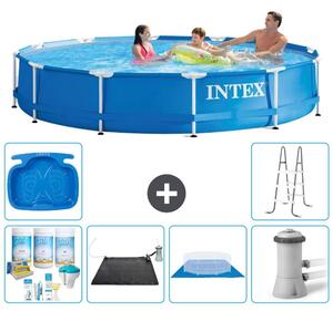 Piscina fuori terra a struttura - 366x76 cm - 7 pezzi - Modello S21010