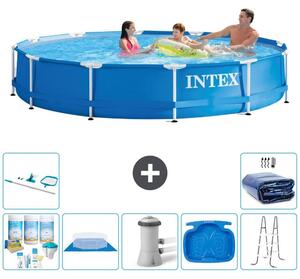 Piscina fuori terra autoportante - 366x76 cm - 8 pezzi - Modello S20445