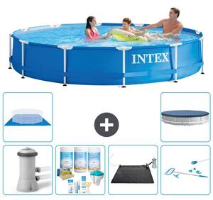 Piscina autoportante rettangolare - 366x76 cm - 7 pezzi - Modello S20468