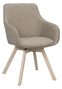 Set di sedie da pranzo beige in imbottito 2 pz Alison – Rowico
