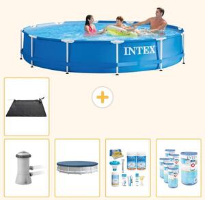 Piscina autoportante rettangolare - 366x76 cm - 6 pezzi - SCB18