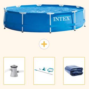 Piscina autoportante rettangolare - 305x76 cm - 4 pezzi - SCB81
