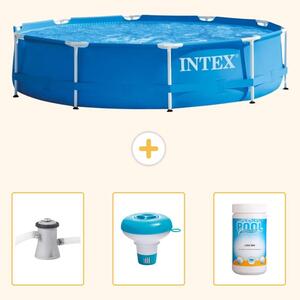 Piscina autoportante rettangolare - 305x76 cm - 4 pezzi - Modello SCB77
