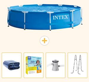 Piscina autoportante rettangolare - 305x76 cm - 5 pezzi - SCB13