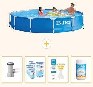 Piscina fuori terra a struttura - 366x76 cm - 5 pezzi - Modello SCB85