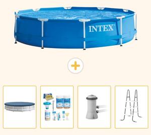 Piscina fuori terra a struttura - 366x76 cm - 5 pezzi - Modello SCB6
