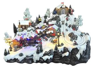 Villaggio di Natale H 49 cm