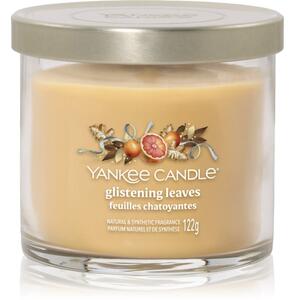 Yankee Candle Glistening Leaves candela profumata Signature 122 g