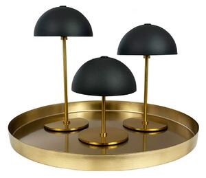 Lampade da tavolo Dyberg Larsen, Along, dimmerabile, Dorato / Ottone, Soggiorno, Metallo, Scandinavo