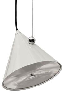 Lampada a sospensione Tom Dixon, Pose, dimmerabile, Grigio, Soggiorno, Metallo, Design