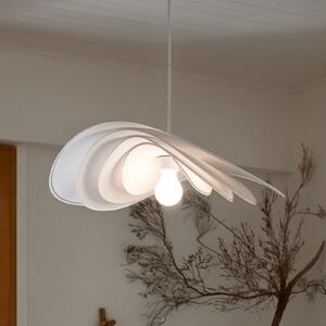 Lampada a sospensione MARKET SET, Selenitis, dimmerabile, Bianco, Camera da letto, Carta / Cartone, Design