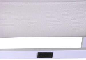 Poltrona alluminio textilene Riverside bianco (bracciolo in hpl) cm56x66h90