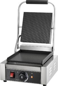 Piastra per panini commerciale Grill Sandwich Maker Griddle Plate 22x23 cm