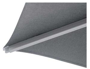 Ombrellone Noah alluminio grigio 3x3M con cover