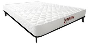 Set Telaio a doghe + Materasso schiuma accoglienza memory spessore 15 cm 140 x 190 cm - PELOPS di DREAMEA