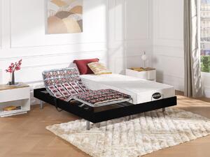 Set da relax, con sospensioni, memory foam e bambù, LYSIS III di NATUREA - Motori OKIN - 2 x 70 x 200 cm - Nero