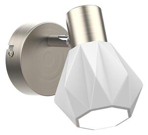 Prezent 27509 - Faretto da parete METIS 1xE14/40W/230V cromo opaco