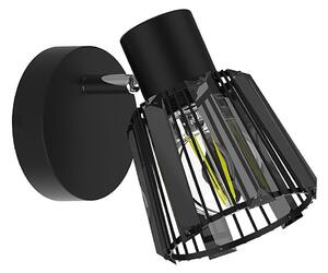 Prezent 27516 - Faretto da parete PONTEO 1xE27/40W/230V nero