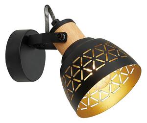 Prezent 27522 - Faretto MESCALA 1xE14/40W/230V nero