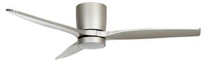 Ventilatore da soffitto LED Sorin, alluminio, CCT, IP44, 3 pale - Lucande Lucande, Sorin, Metallizzato, Studio / Ufficio, Metallo, Moderno