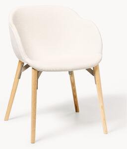 Sedia imbottita con braccioli Tula