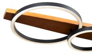 BRILAGI - Lampadario LED sospeso con cavo PLANK LED/35W/230V 4000K 30x100 cm legno