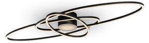 BRILAGI - Plafoniera LED dimmerabile APOLLO LED/58W/230V 43,2x101,2 cm nero + telecomando