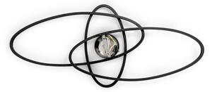 BRILAGI - Plafoniera LED dimmerabile APOLLO LED/58W/230V 43,2x101,2 cm nero + telecomando