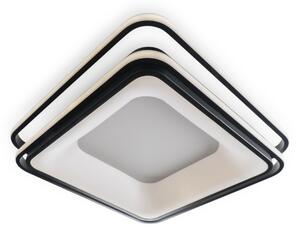 BRILAGI - Plafoniera LED dimmerabile FLARE LED/102W/230V 50x50 cm nera + telecomando