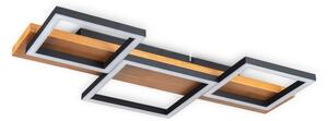 BRILAGI - Plafoniera LED PLANK 30W/230V 4000K 34,5x65 cm, legno