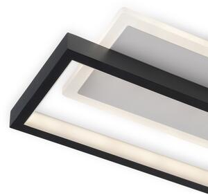 BRILAGI - Plafoniera LED dimmerabile OUTLINE LED/66W/230V 15x60 cm bianco/nero + telecomando