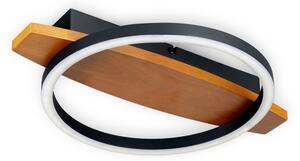 BRILAGI - Plafoniera LED PLANK 16W 230V 4000K 30x40 cm, finitura in legno